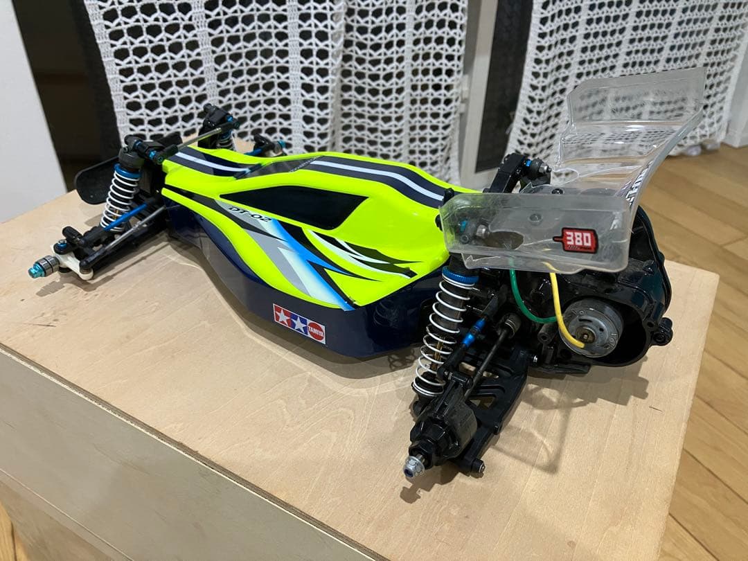 タミヤ ラジコン本体サンドバイパーDT02とラジコンケース(自作)のセット