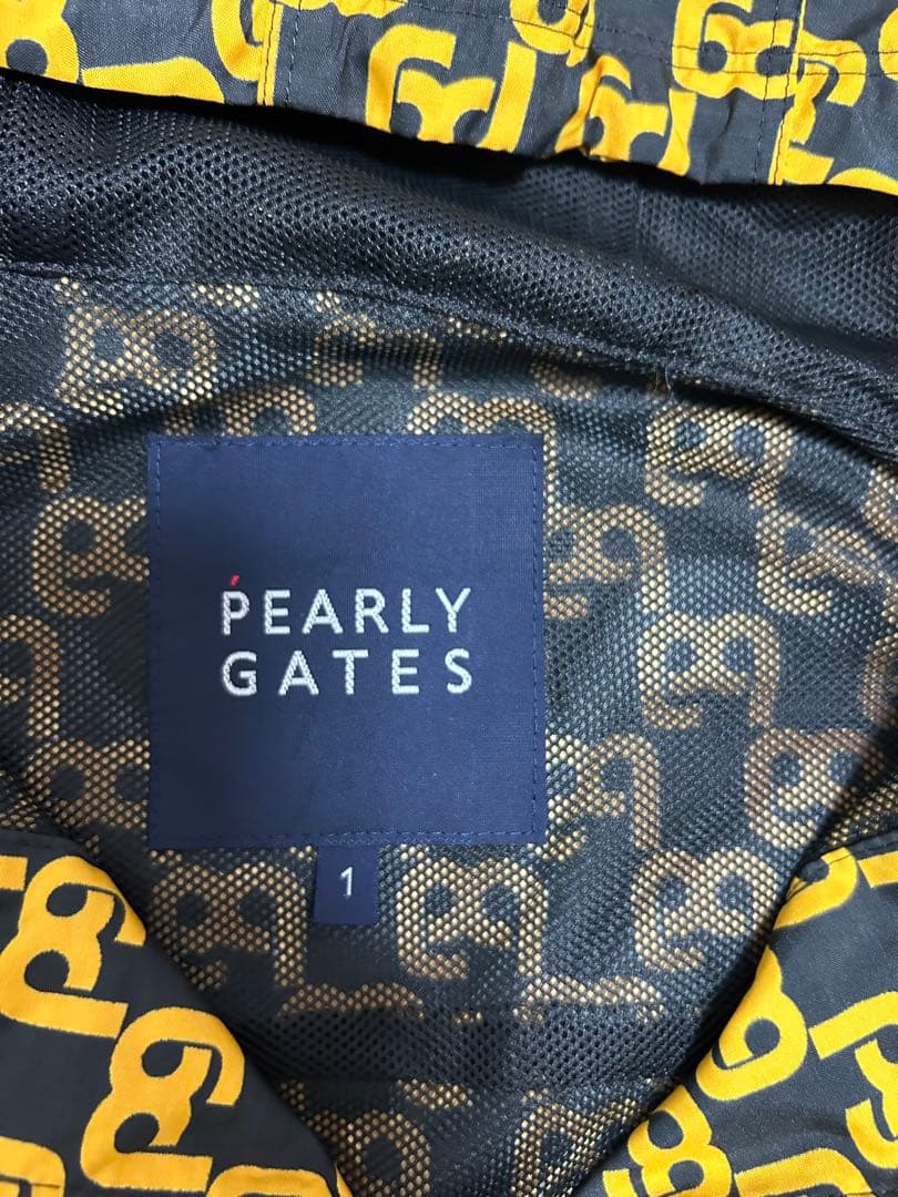 パーリーゲイツ ゴルフ 総柄 ウインドブルゾン フード付き 女性用 1サイズ