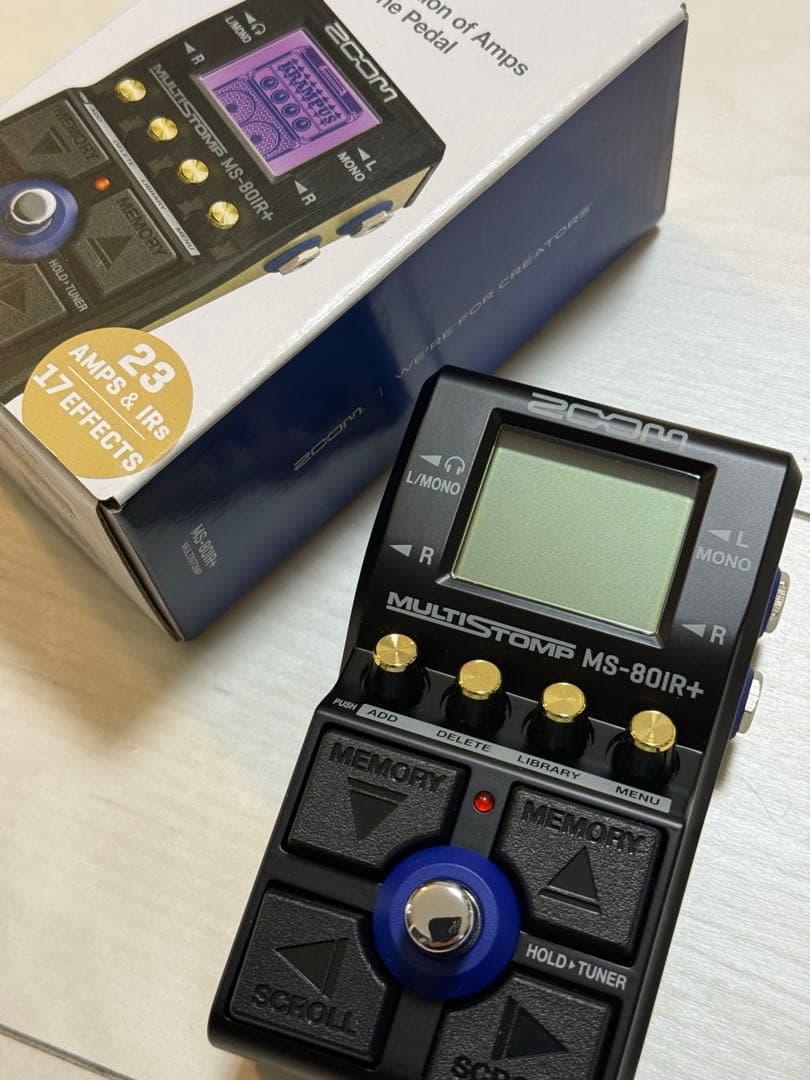 ギター ZOOM MS-80IR+ MultiStomp