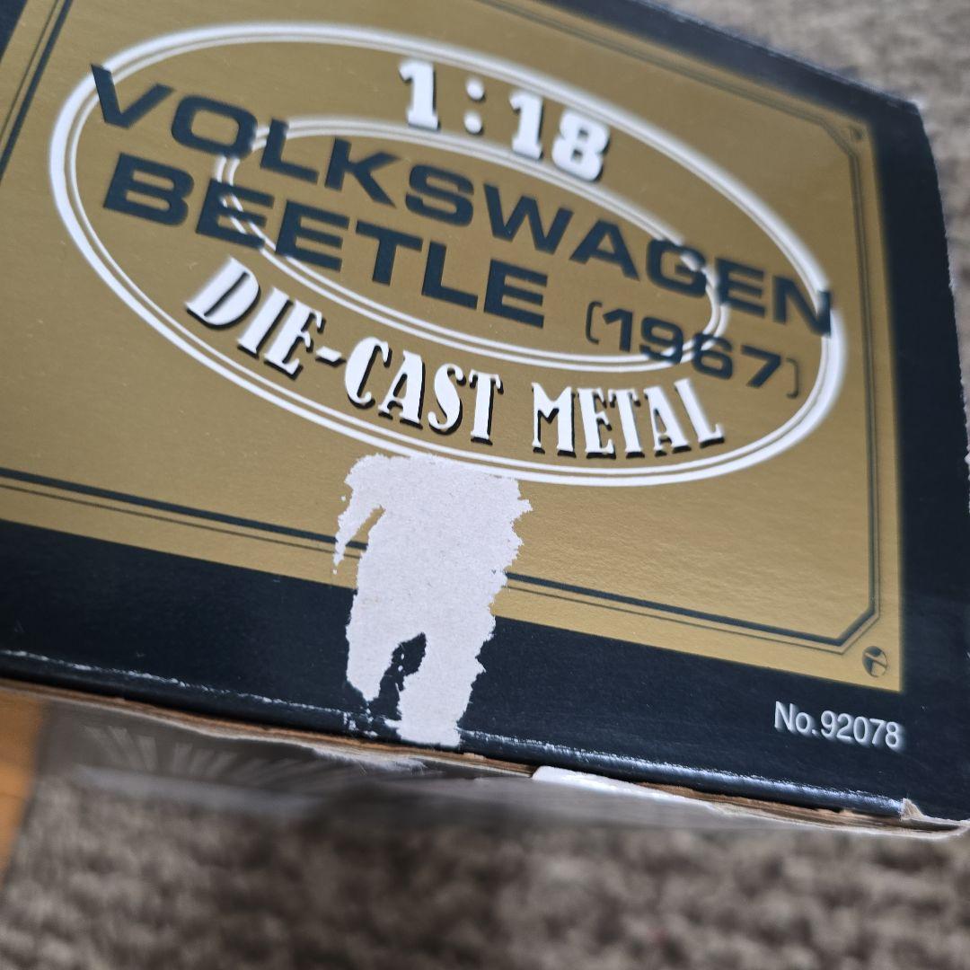 Road Tough Volkswagen Beetleミニカーワーゲンビートル