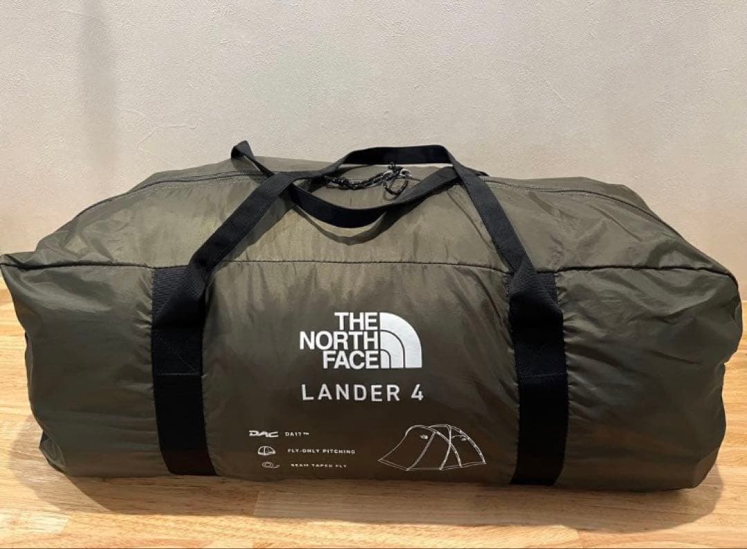 THE NORTH FACE LANDER 4 テント　グランドシート付き