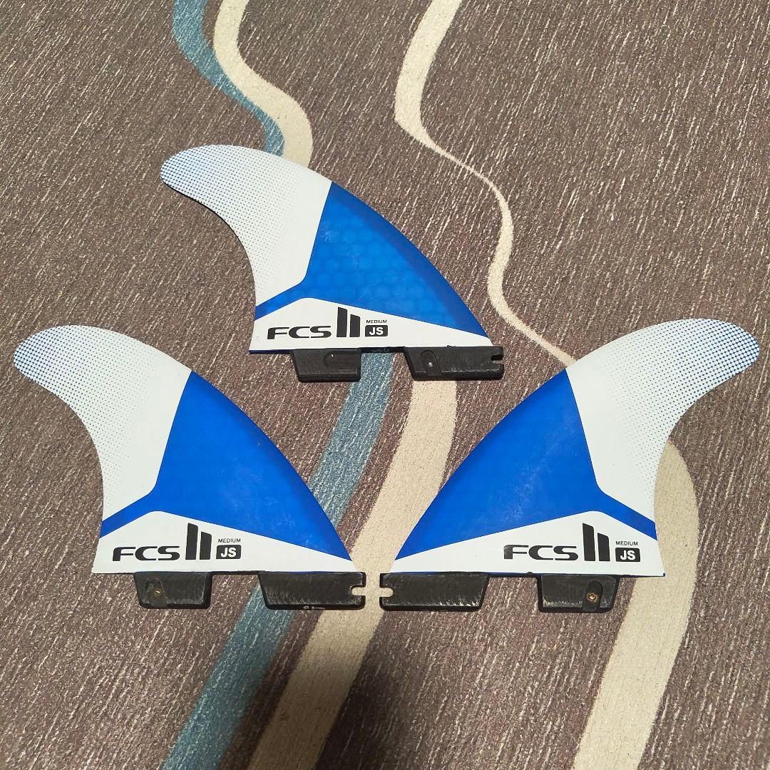 FCS2 JS Mトライ　フィン サーフィン　ショートボード　トライフィン