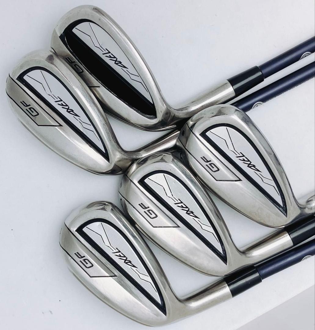 レフティ！ ツルヤ AXEL GF アイアンセット ゴルフクラブ 5本