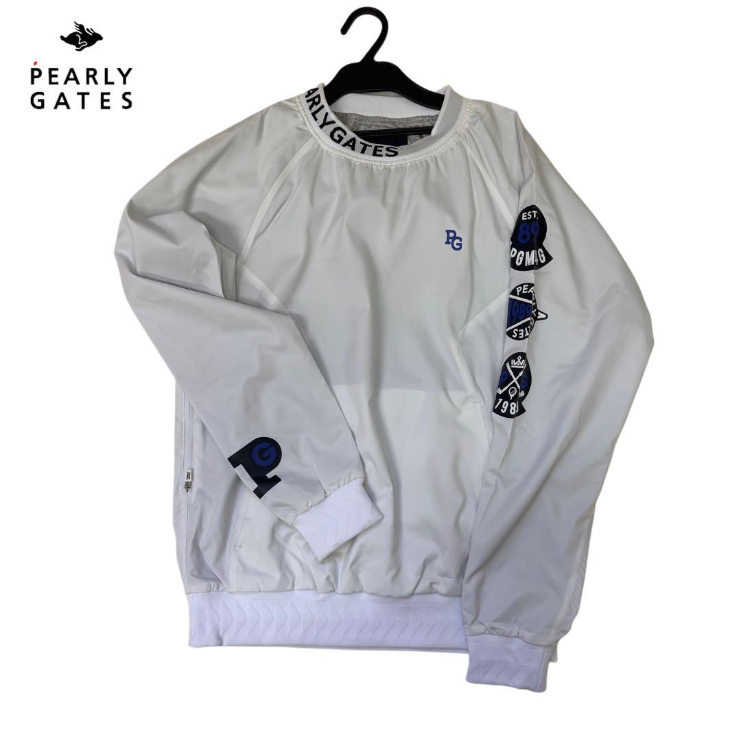 美品　PEARLY GATES ホワイトジャケット　ピステ　ナイロン
