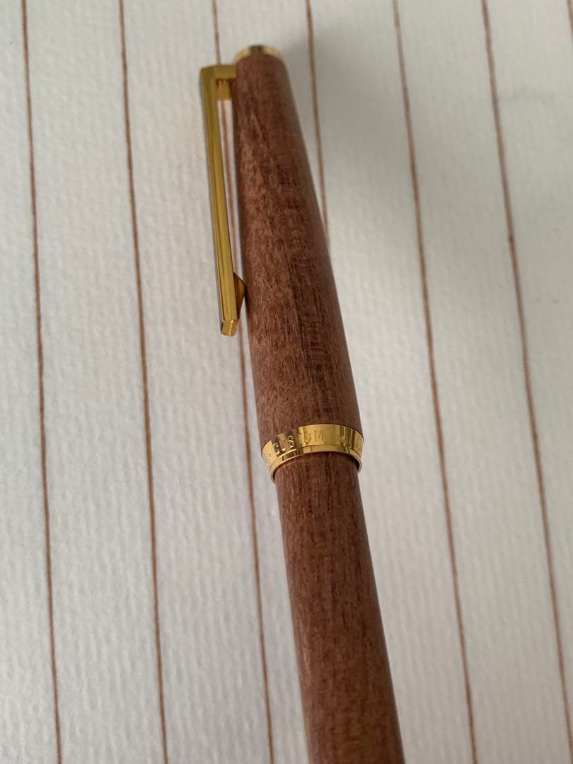 Pilot Custom 木軸& Newmanシルバー シャープペンシル セット