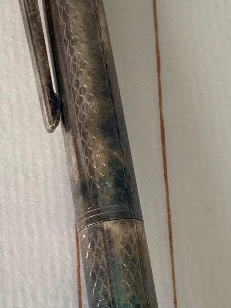 Pilot Custom 木軸& Newmanシルバー シャープペンシル セット