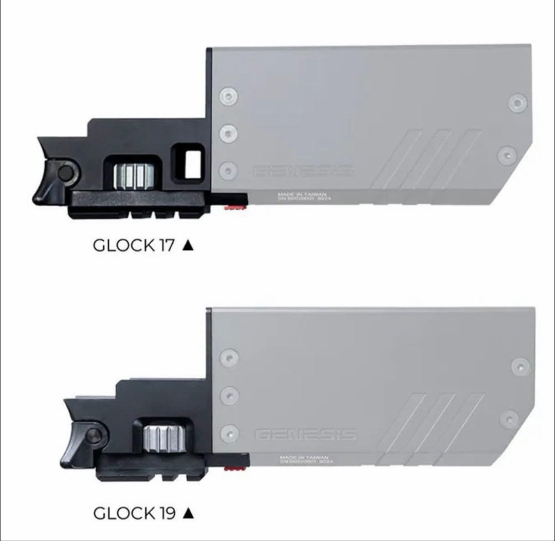 GENESIS LITE ブラック レールマウント対応