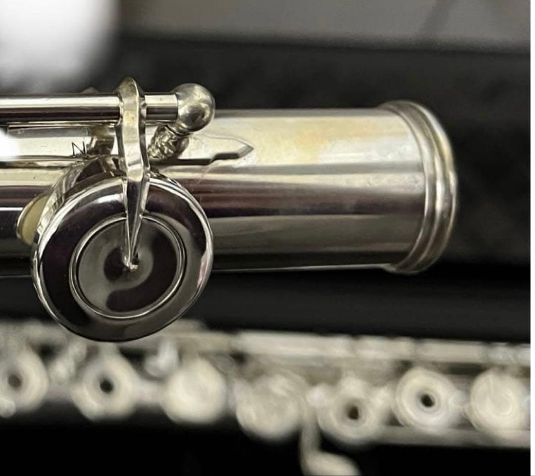 【りの】YAMAHA YFL81H 総銀 クラッチEメカ　G/Aトリル