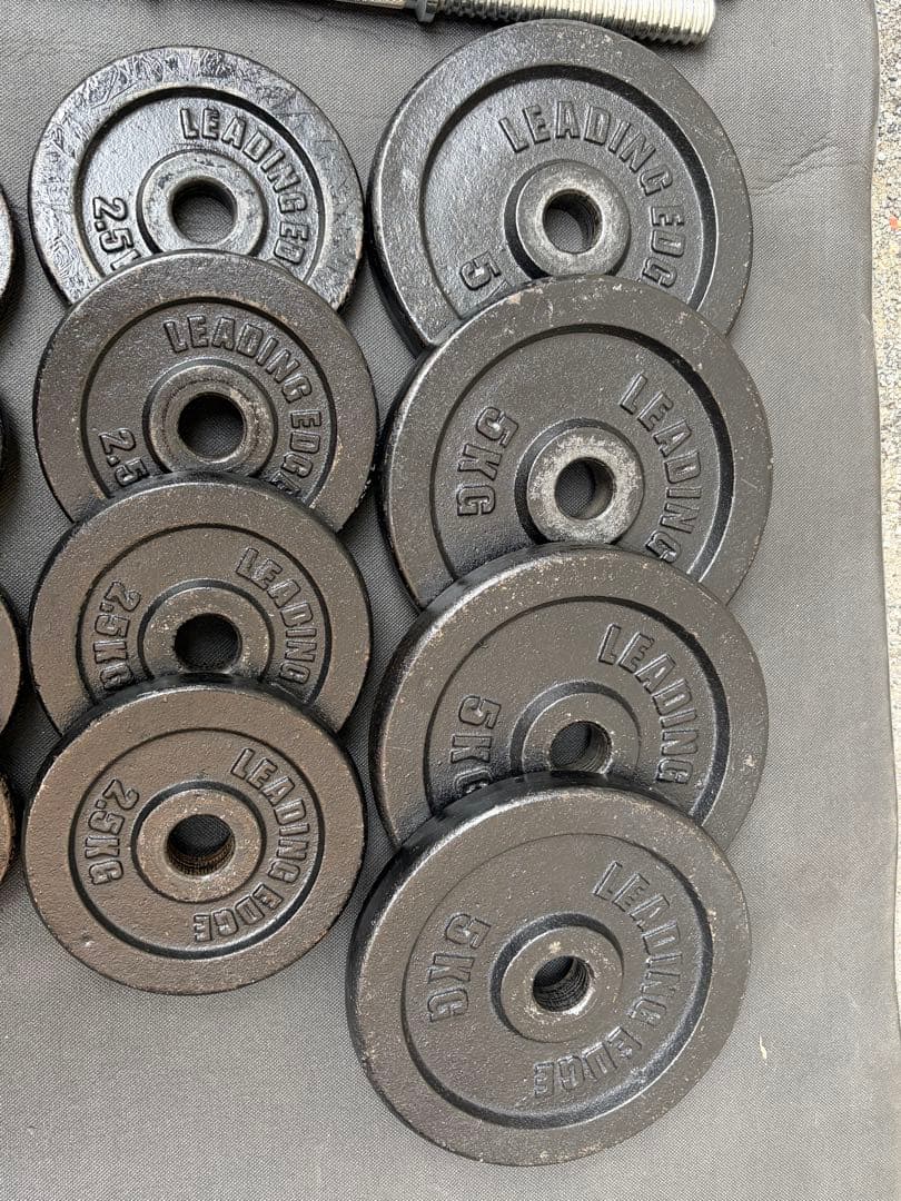 リーディングエッジ　ダンベルセット　合計40キロ 片方20キロ