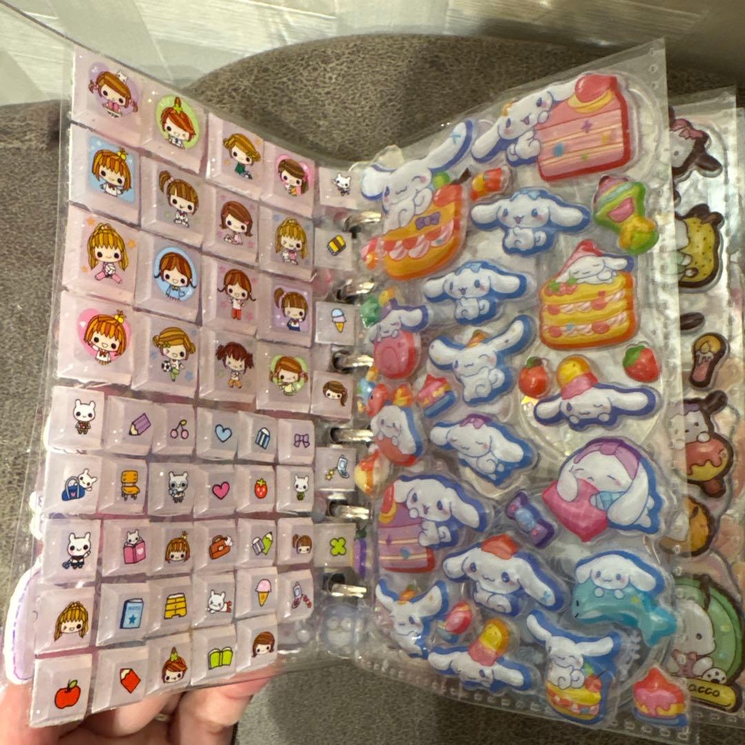 シール帳 完成品