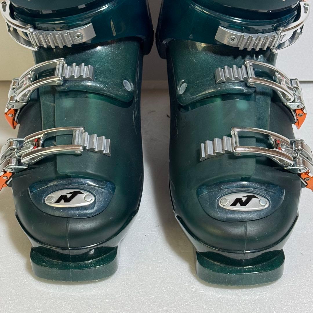 315mm 27-27.5cmスキーブーツ ダークグリーン緑色Nordica