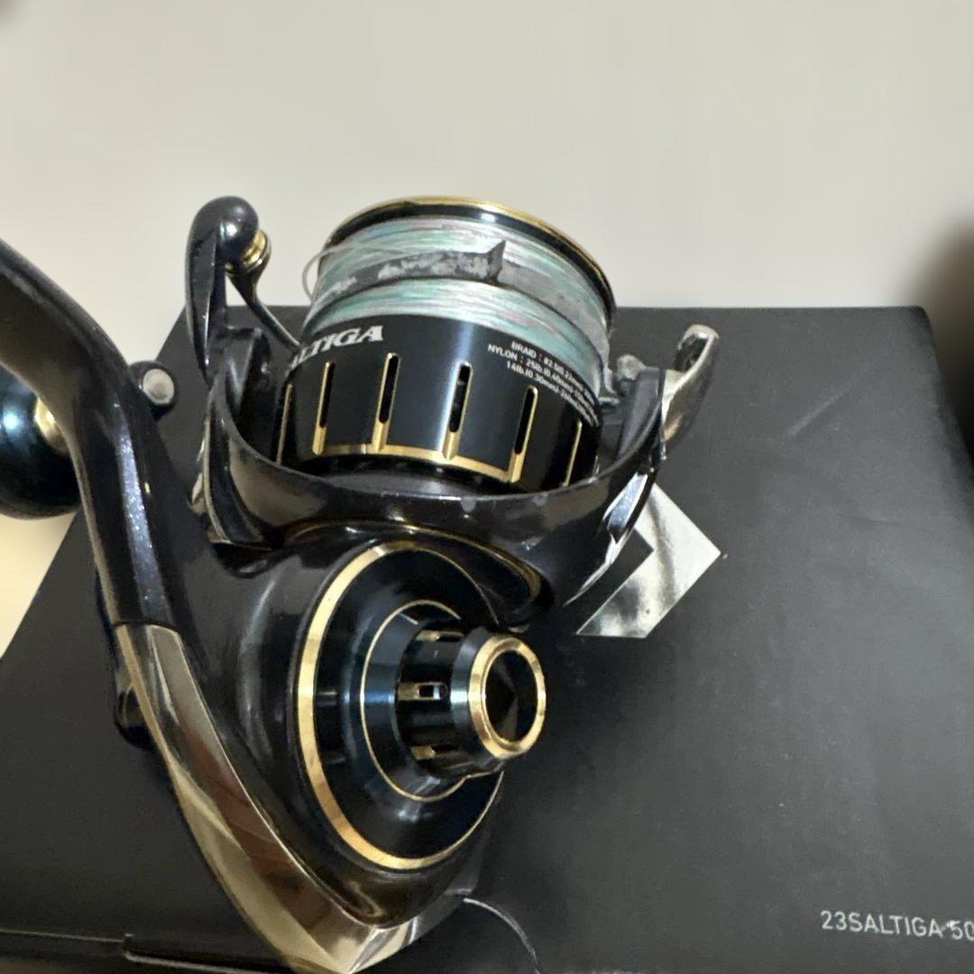 Daiwa 23ソルティガSW5000-H スプール2個　限定ノブ　セット