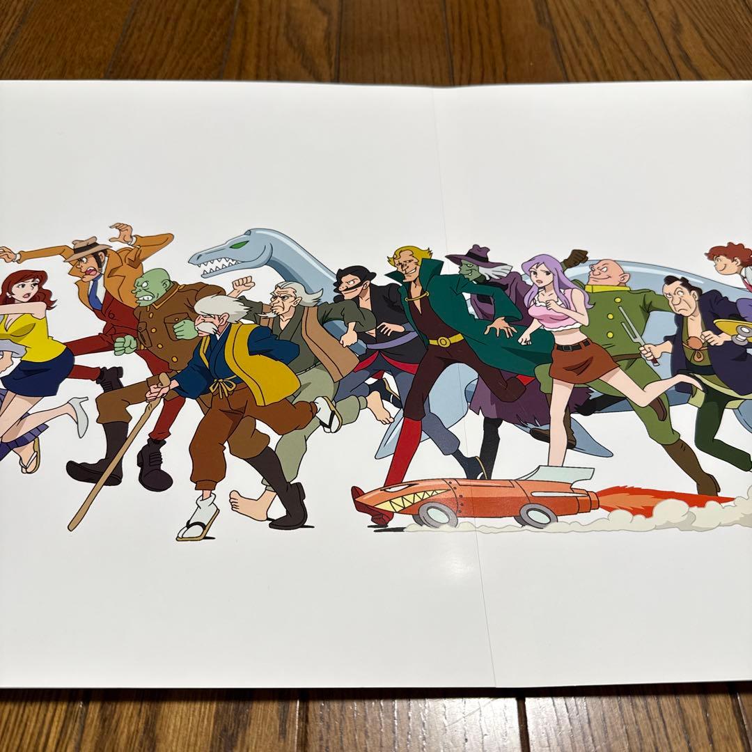 ルパン三世　背表紙イラスト超ロングポスター