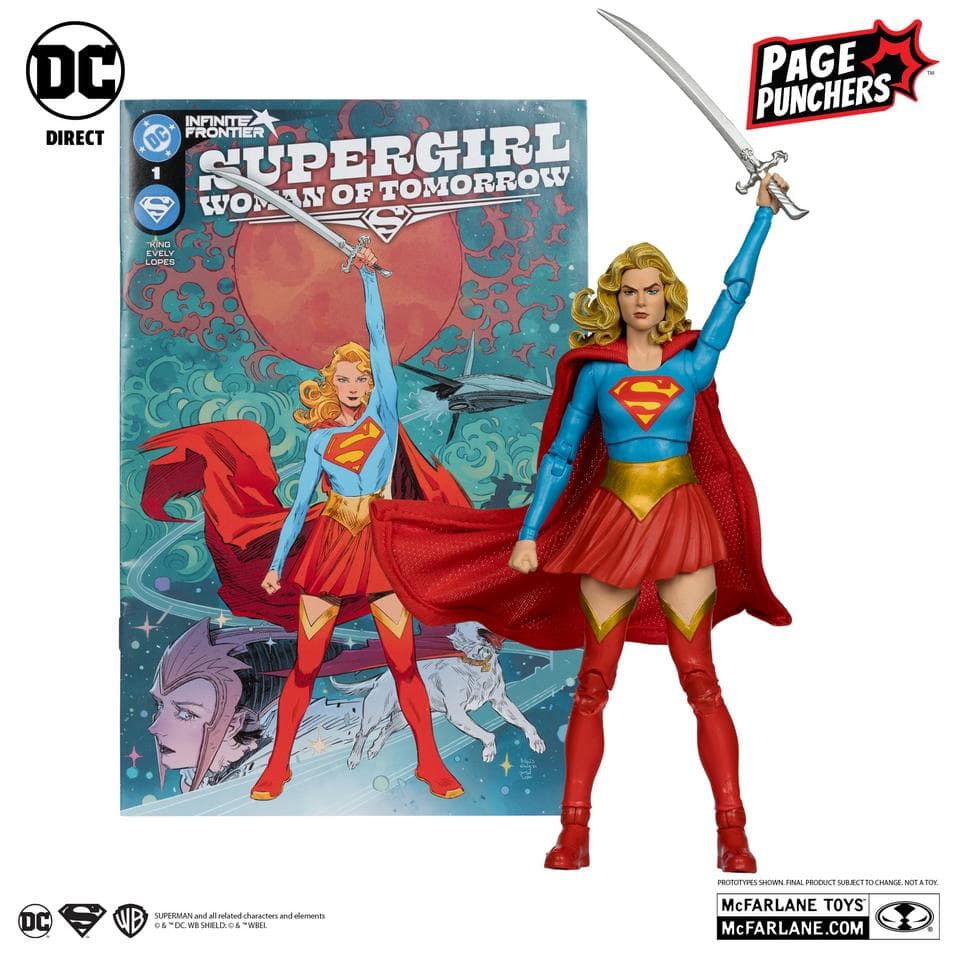 【マクファーレントイズ】新品 正規品 DCダイレクト スーパーガール フィギュア