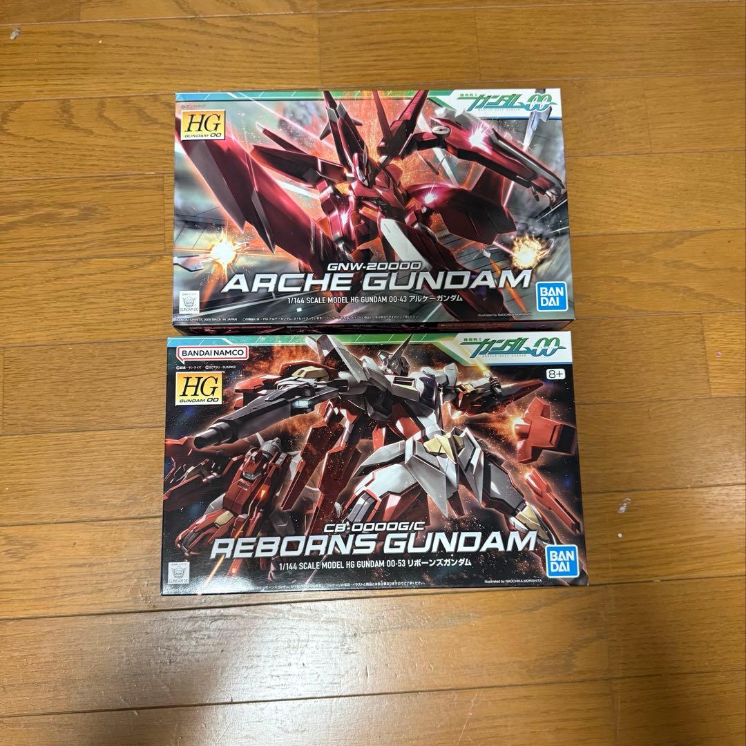HGガンダムダブルオーキットまとめ売り
