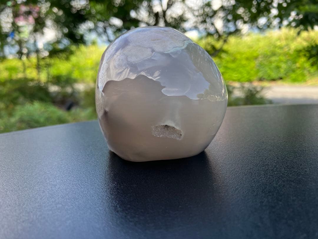 チェリーブロッサム　アゲート　スカル　モチーフ