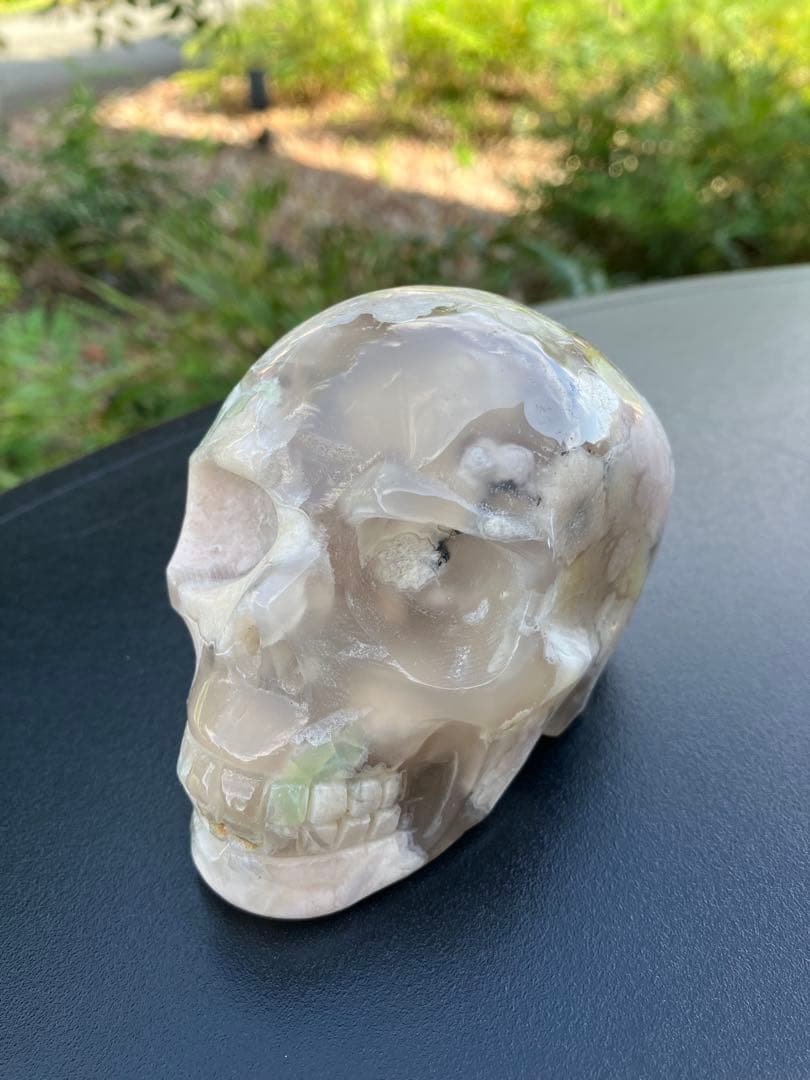 チェリーブロッサム　アゲート　スカル　モチーフ