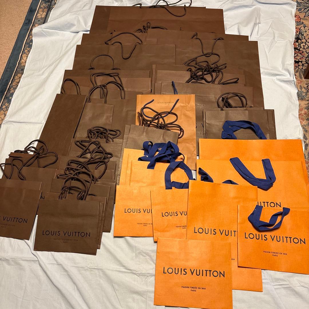 ルイヴィトン　エルメス　GUCCI シャネル他　ショッパー　布袋　大量