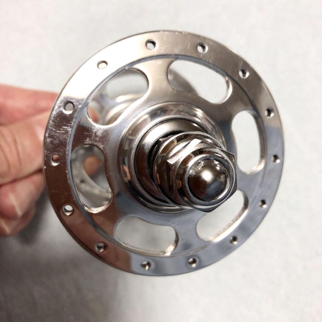 激レア!! 初期型サンツアー シュパーブ ピストハブ28H前後セット