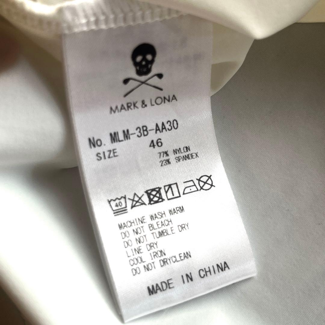 新品　2023ss 高年式　MARK&LONA モックネック　Tee ゴルフ