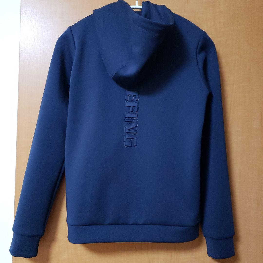 BRIEFING フード付きジャケット XS ネイビー