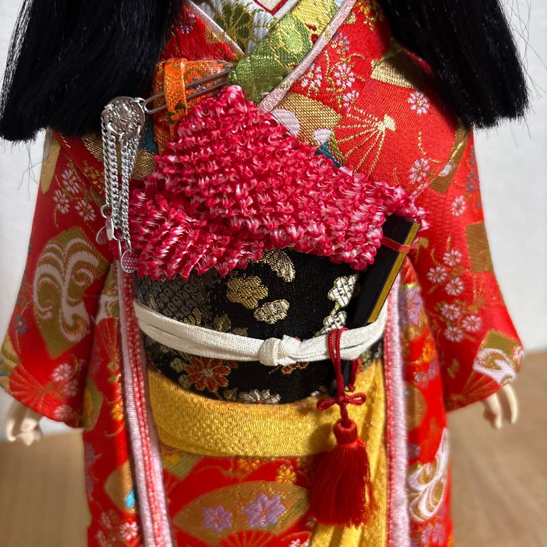 市松人形 日本人形 置物　木目込　43cm