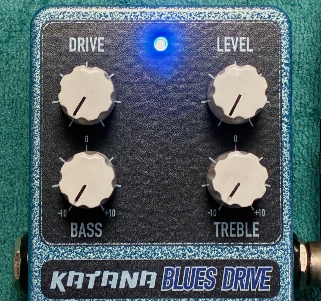 【レア】Keeley Katana BluesDrive 【正規美品】付属品完備