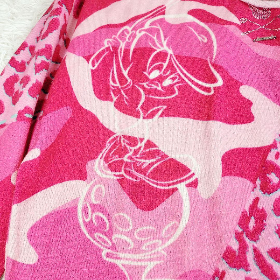 MARK&LONA LOONEY TUNES カシミヤ ニット パーカー L