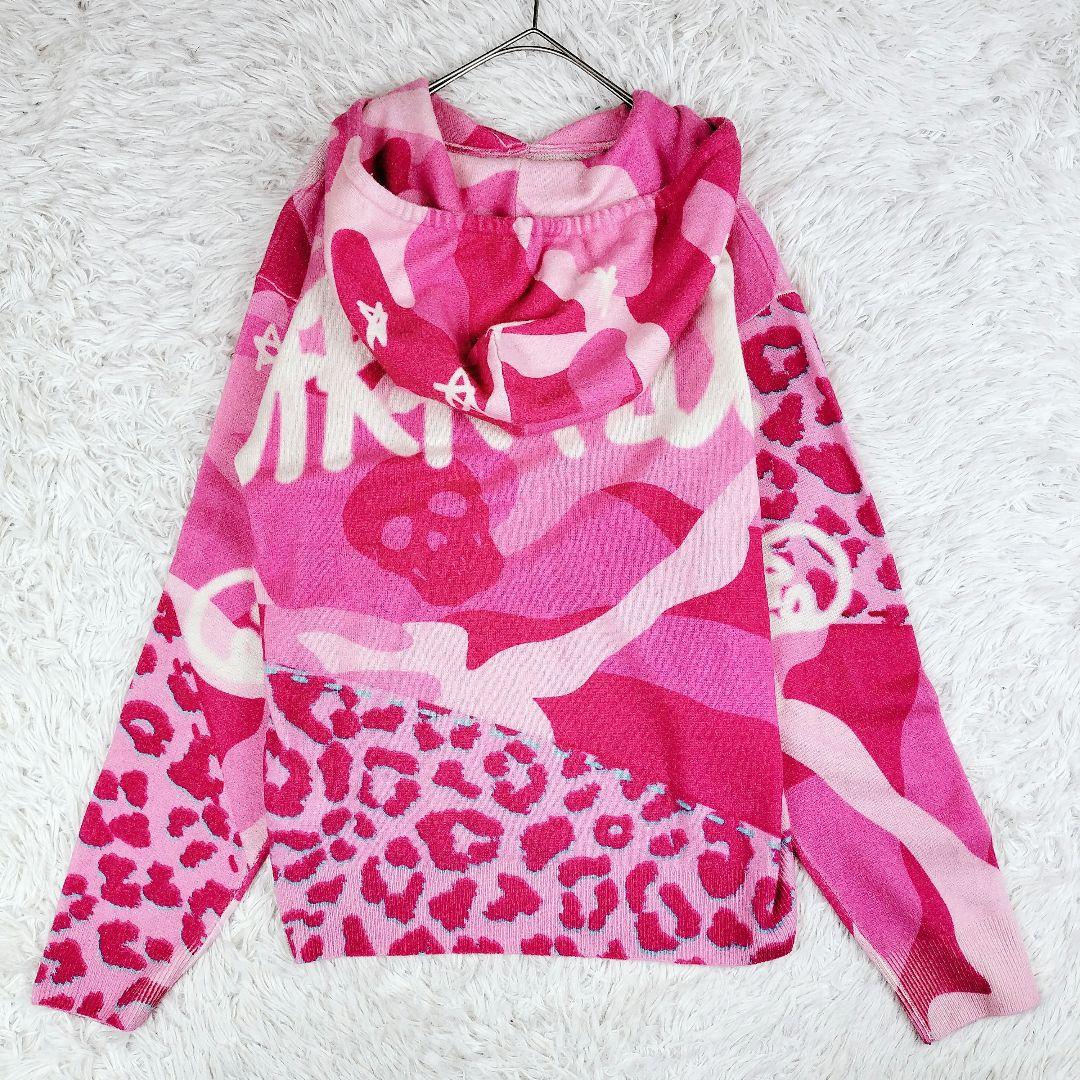 MARK&LONA LOONEY TUNES カシミヤ ニット パーカー L