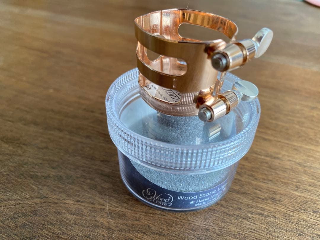 Wood Stone アルトサックスリガチャー Meyerサイズ　SSPGP