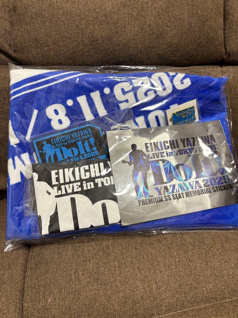 矢沢永吉　ソロ50周年記念ライブ　PSS席記念グッズ　未開封