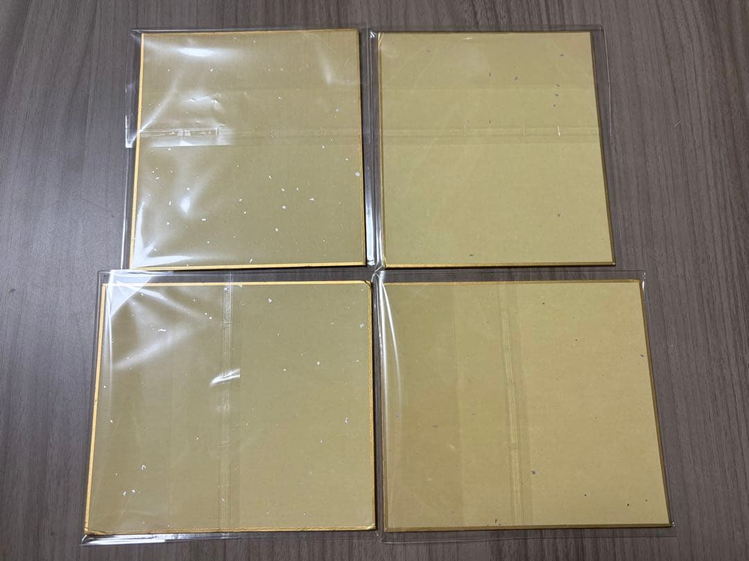 【特典】東京ワンピースタワー 複製ミニサイン色紙 4枚セット