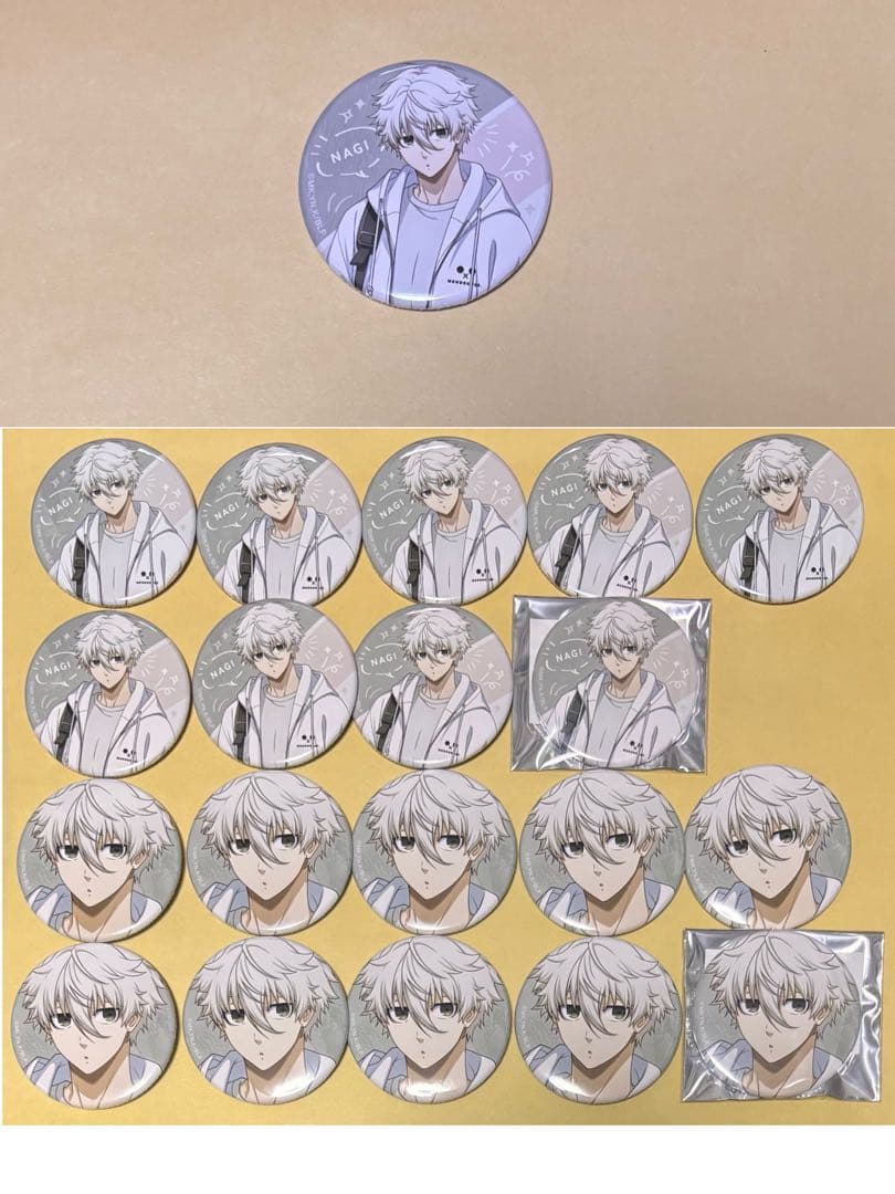 最終値下げ●ブルーロック 凪誠士郎 待ち合わせ 缶バッジ 各10