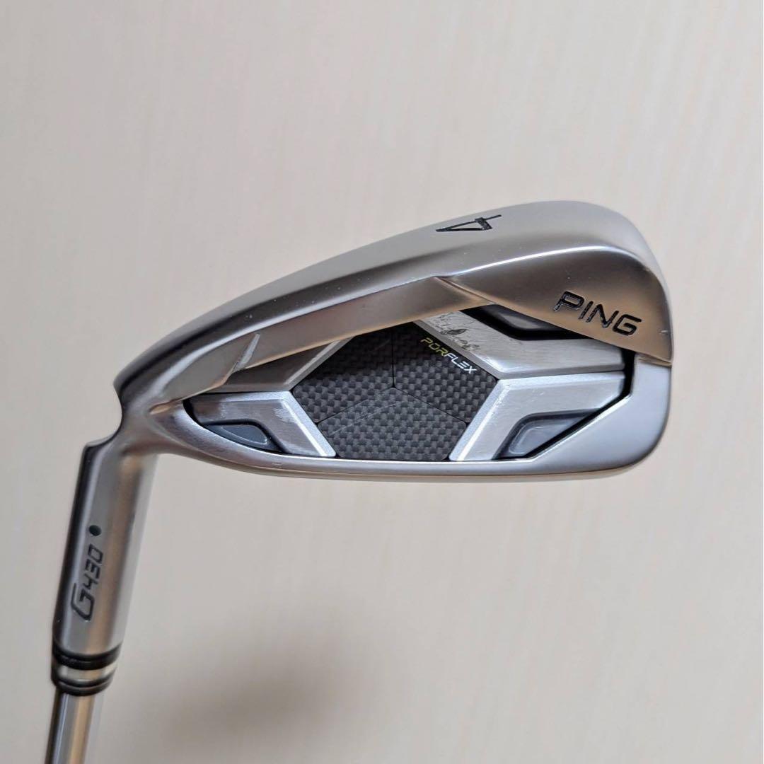 レフティ 左打ち PING ピン G430 4番アイアン 4鉄 4I 黒ドット