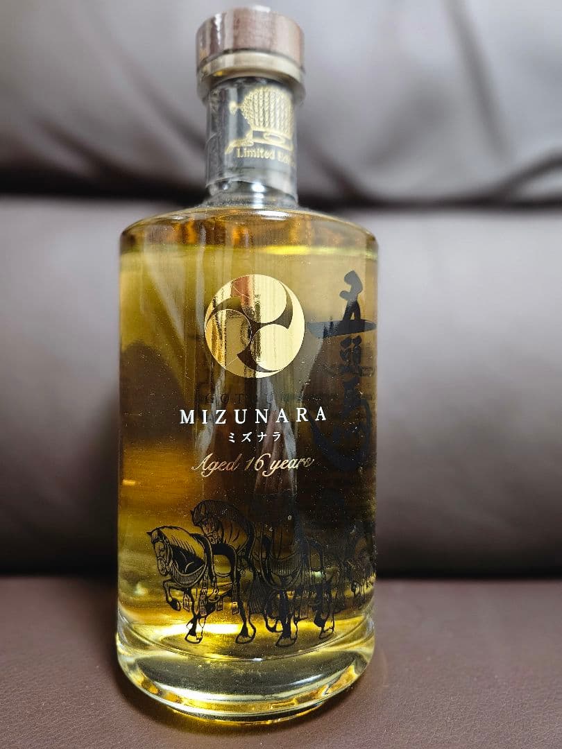 【未開栓】限定品　琉球泡盛16年古酒 五頭馬 MIZUNARA 700ml