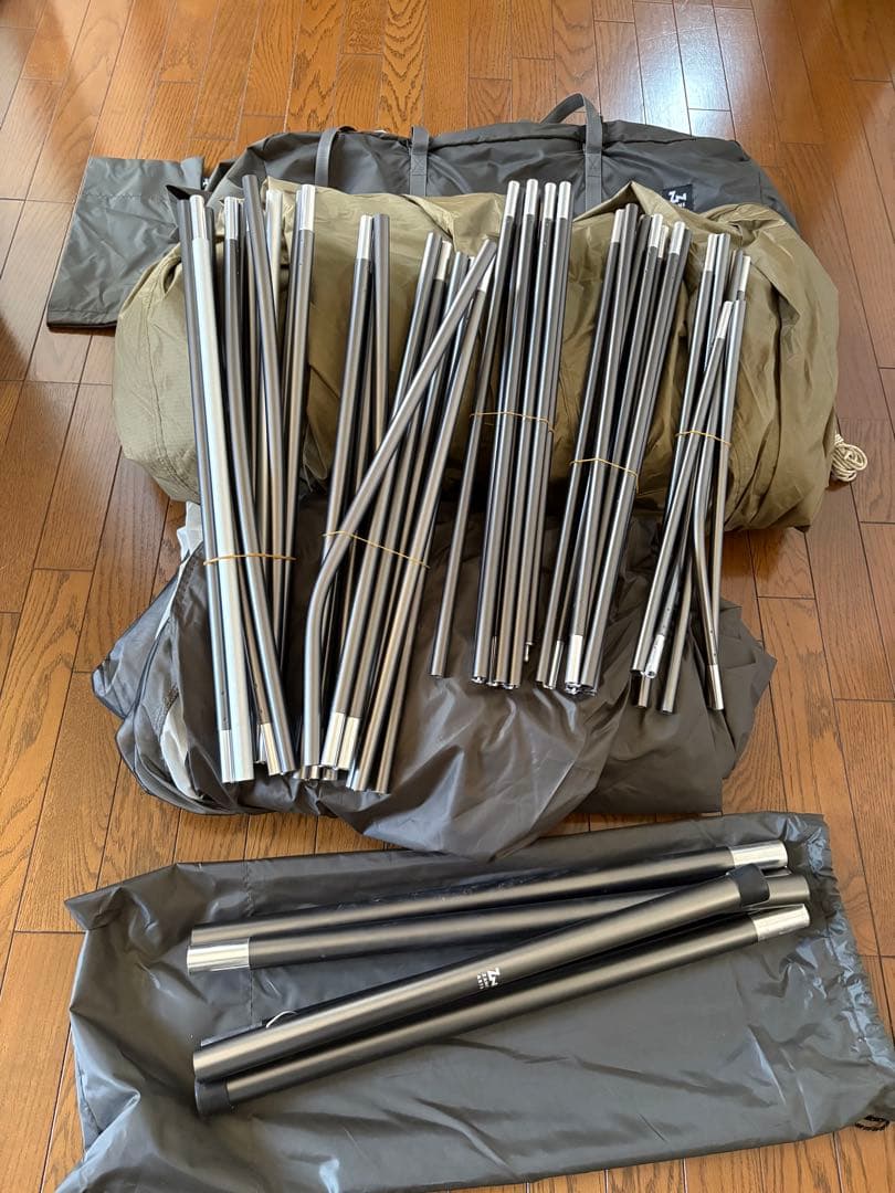 大型キャンプ用テント（ゼインアーツ　ロロ） ※フロアマット付き！！