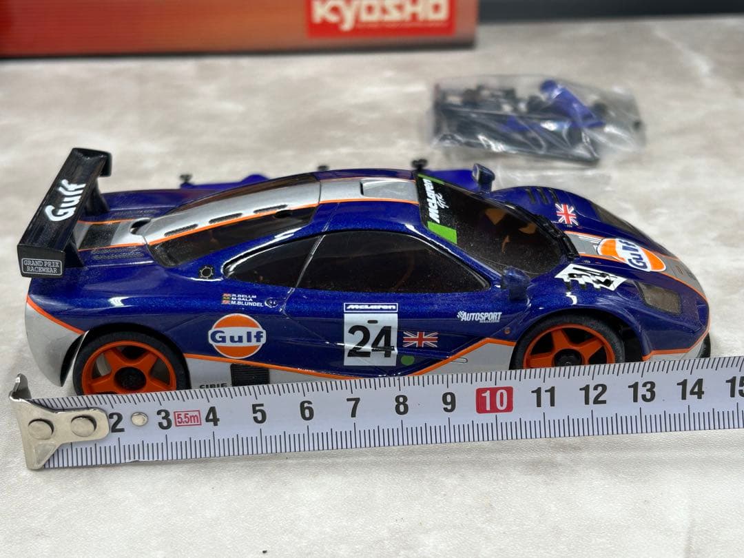 Ｚ１　京商　ミニッツレーサー マクラーレンF1 GTR ガルフ レーシング