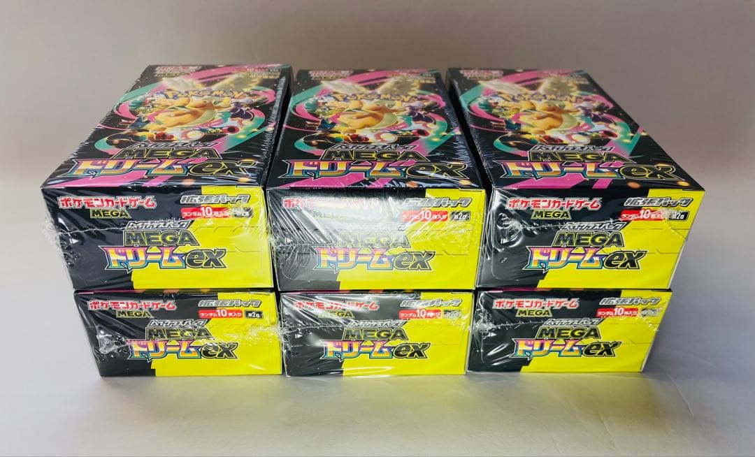 【新品未開封】ポケモンカード MEGAドリームEX 6BOX シュリンク付き