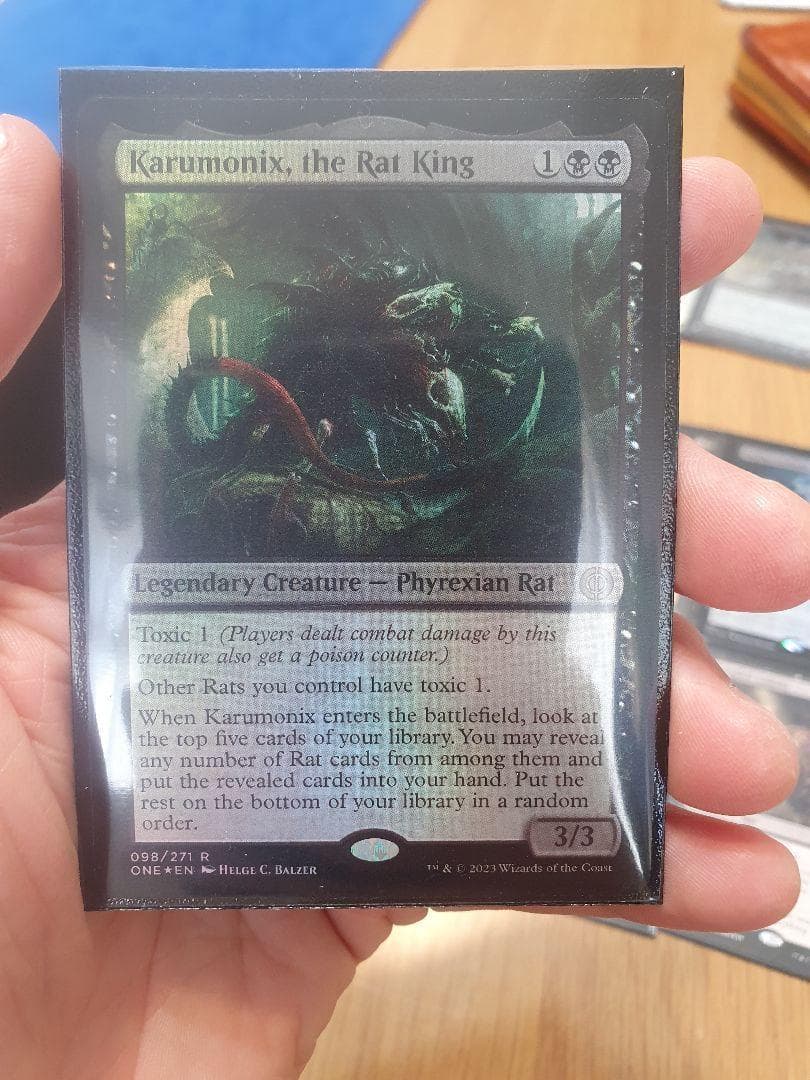 マジック：ザ・ギャザリング Rats/Infect custom MTG commander deck