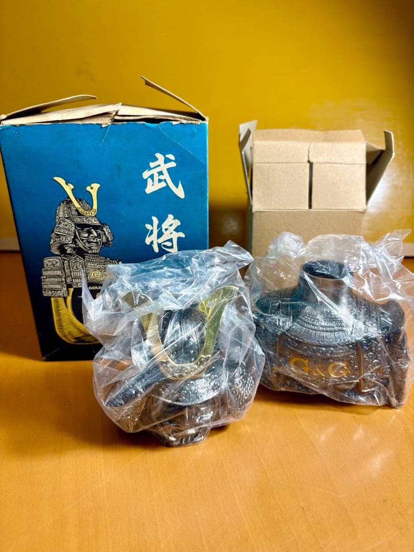 レアNIKKA ウィスキー　戦国武将 甲冑 ボトルカバー 鎧兜 ヴィンテージ
