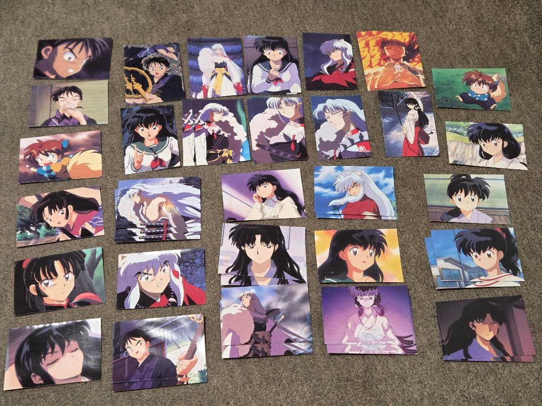 b*9様 【希少】犬夜叉　カードダスマスターズ　45枚 ポストカード45枚