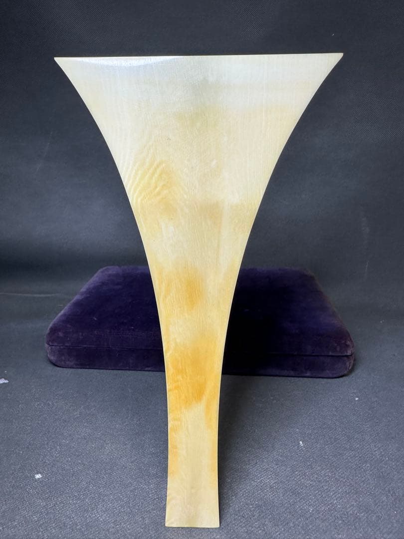 極上　高級　津軽三味線　撥　バチ　天然素材　和楽器　民謡　アンティーク細密細工