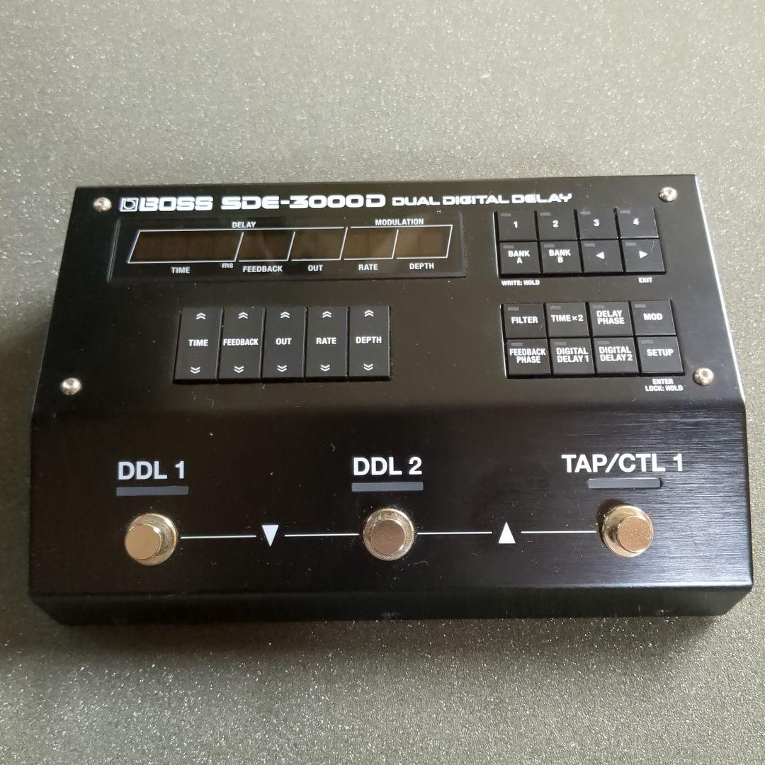 ギター BOSS SDE-3000D DUAL DIGITAL DELAY