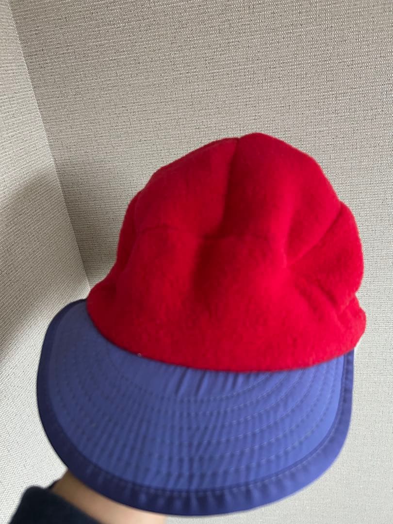 90s patagoniaパタゴニア マルチカラー シンチラ フリースキャップ