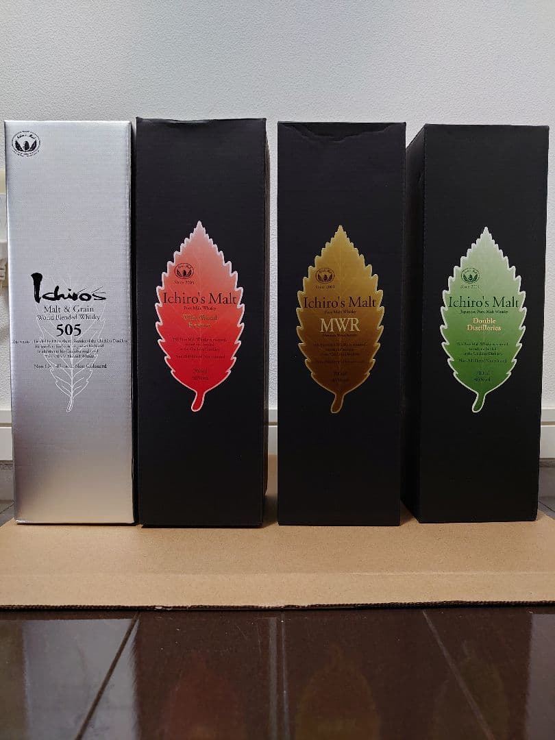 イチローズモルト リーフシリーズ3種+505 の合計4本