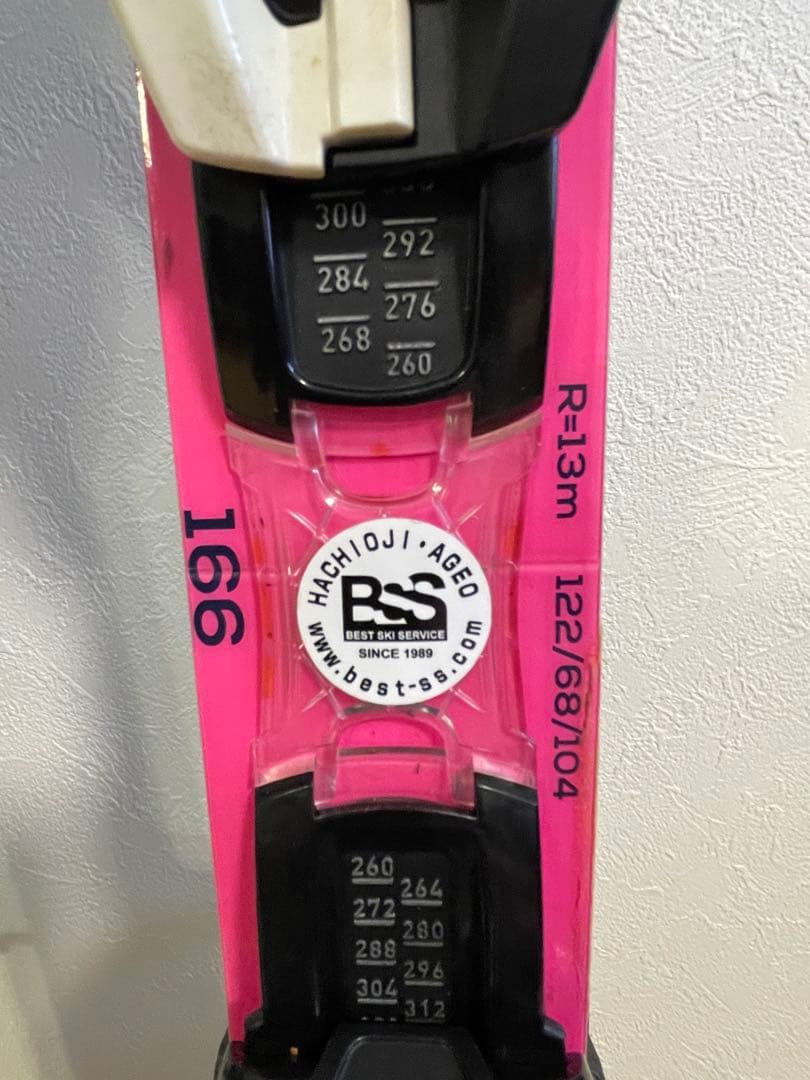 ★ストック付！SAJ ROSSIGNOL DEMO ALPHA TI 166cm