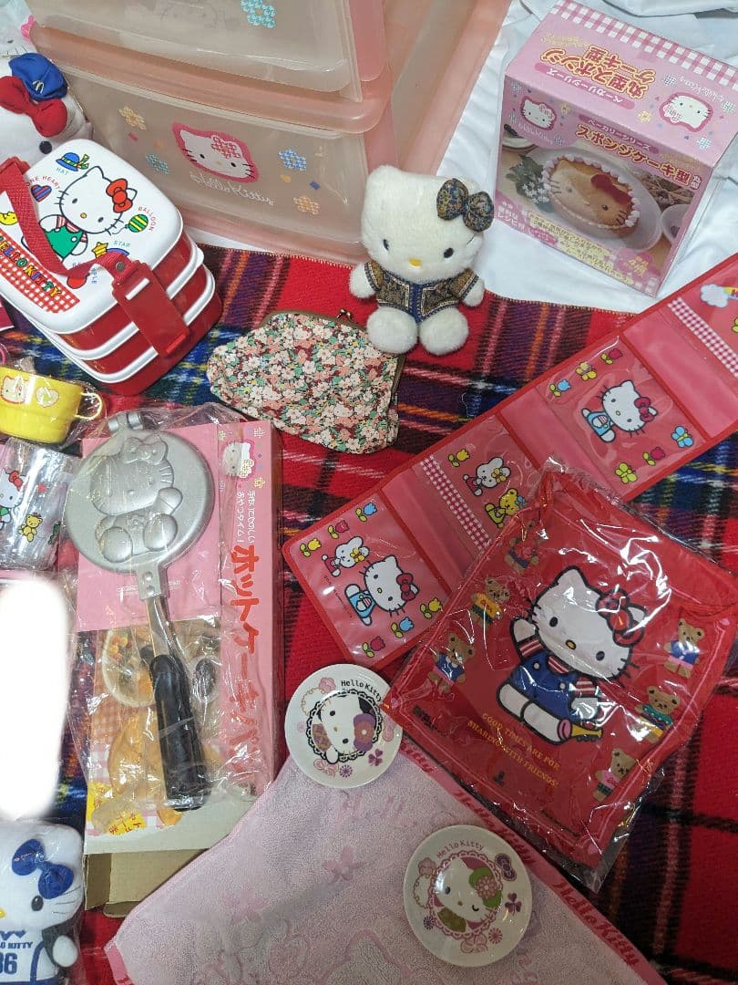キティ　まとめ売り　希少　レア　非売品　昭和レトロ　新品〜中古　毛布　まとめ売り