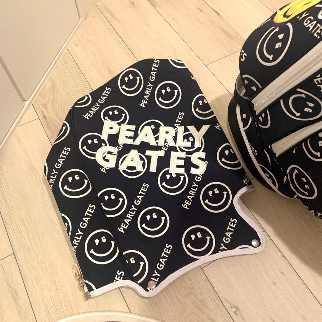 PEARLY GATES スマイリーフェイス スタンドバッグ