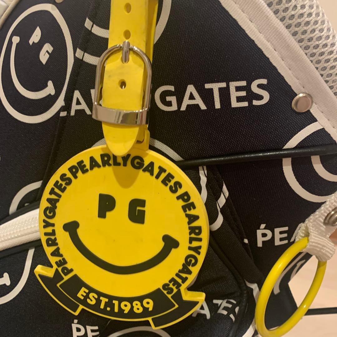 PEARLY GATES スマイリーフェイス スタンドバッグ