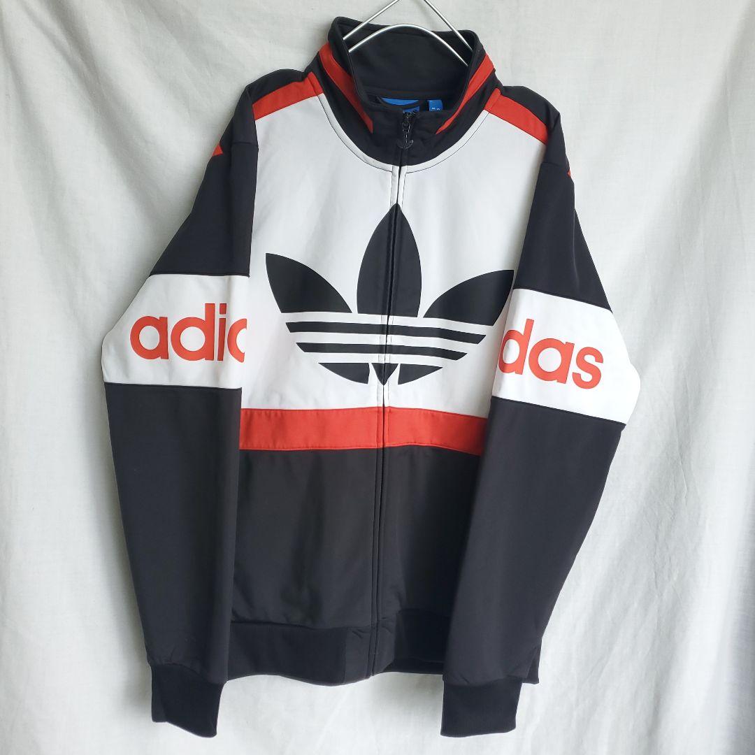 adidas アディダス NIGO ジャージ アニマル 動物クマ 王冠 黒赤